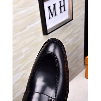 Classic Leather Slip On Shoes