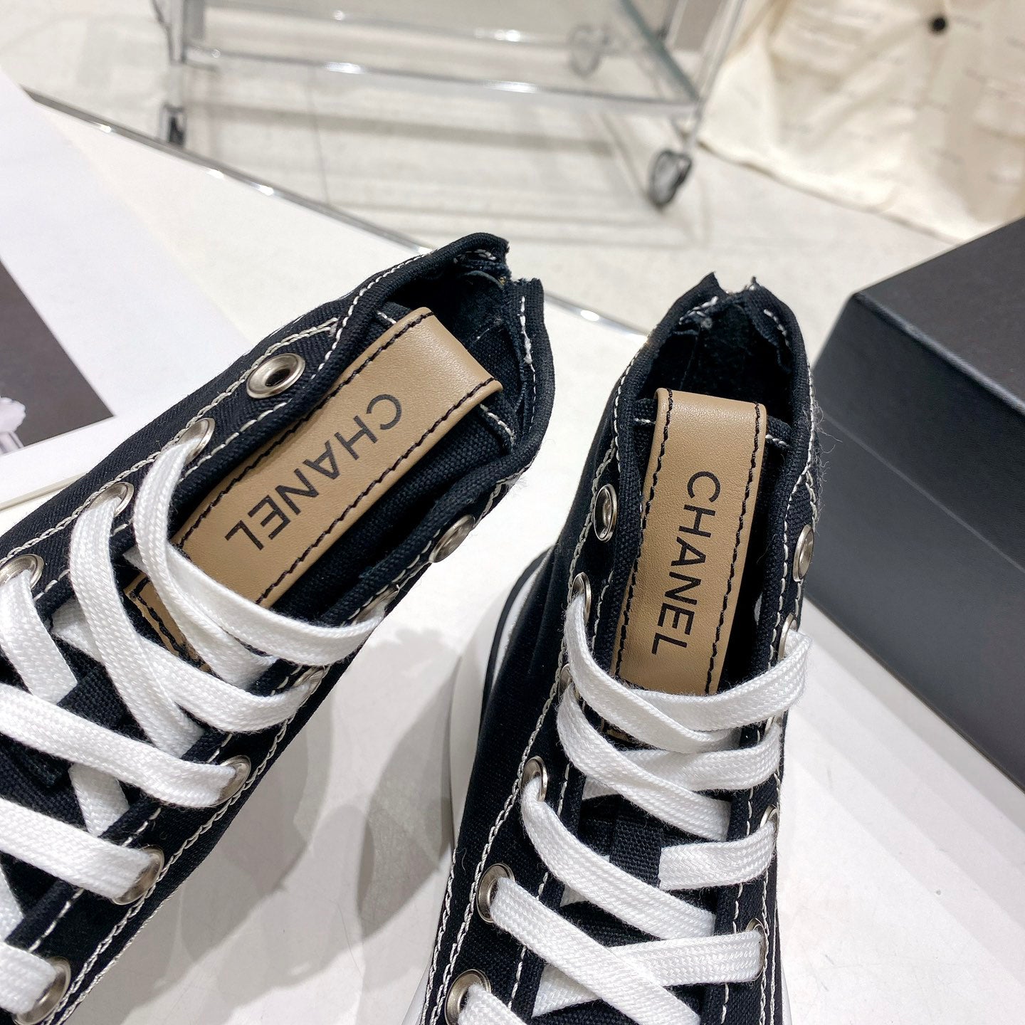 High top vintage classic women's casual shoes