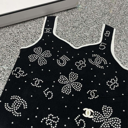 New Sleeveless Top Design Sense Short Sling Base Shirt 1024031115