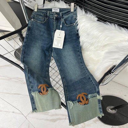 New Fashion Versatile Elastic Jeans 1023122716