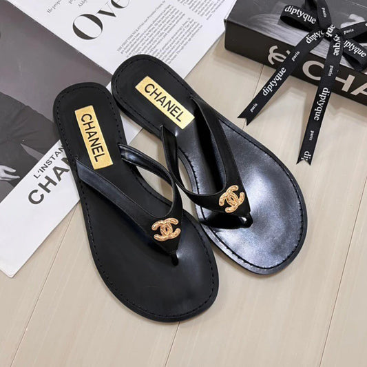 New clip-on bow slippers 1025031217