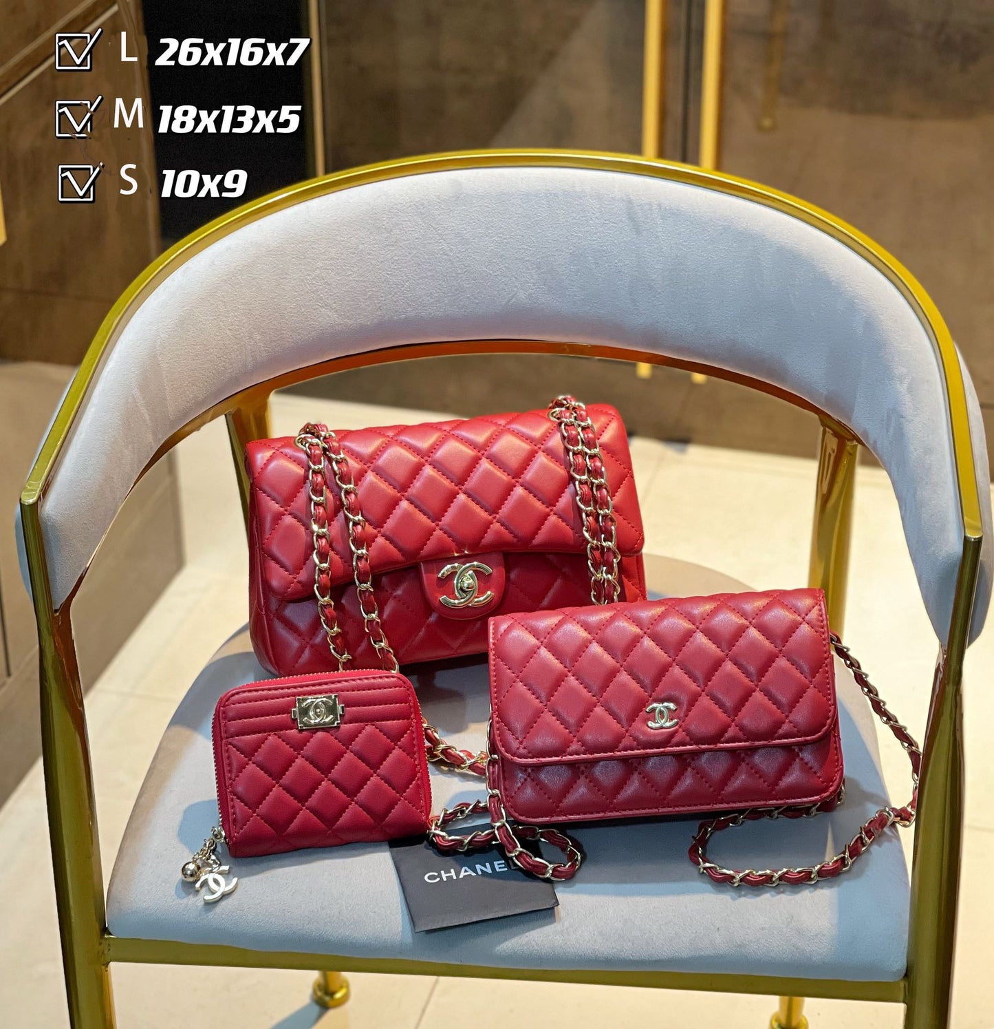 New fashion all-match three-piece bag KL10062504