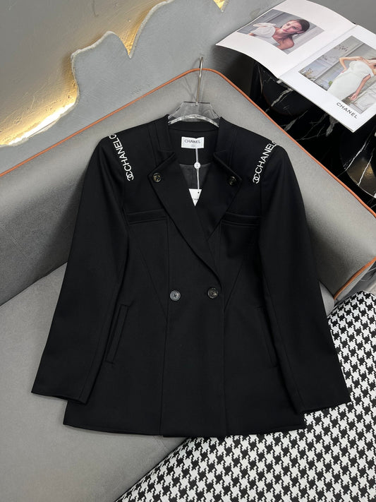 CNL24SS autumn and winter new suit jacket/letter embroidery 0724121107