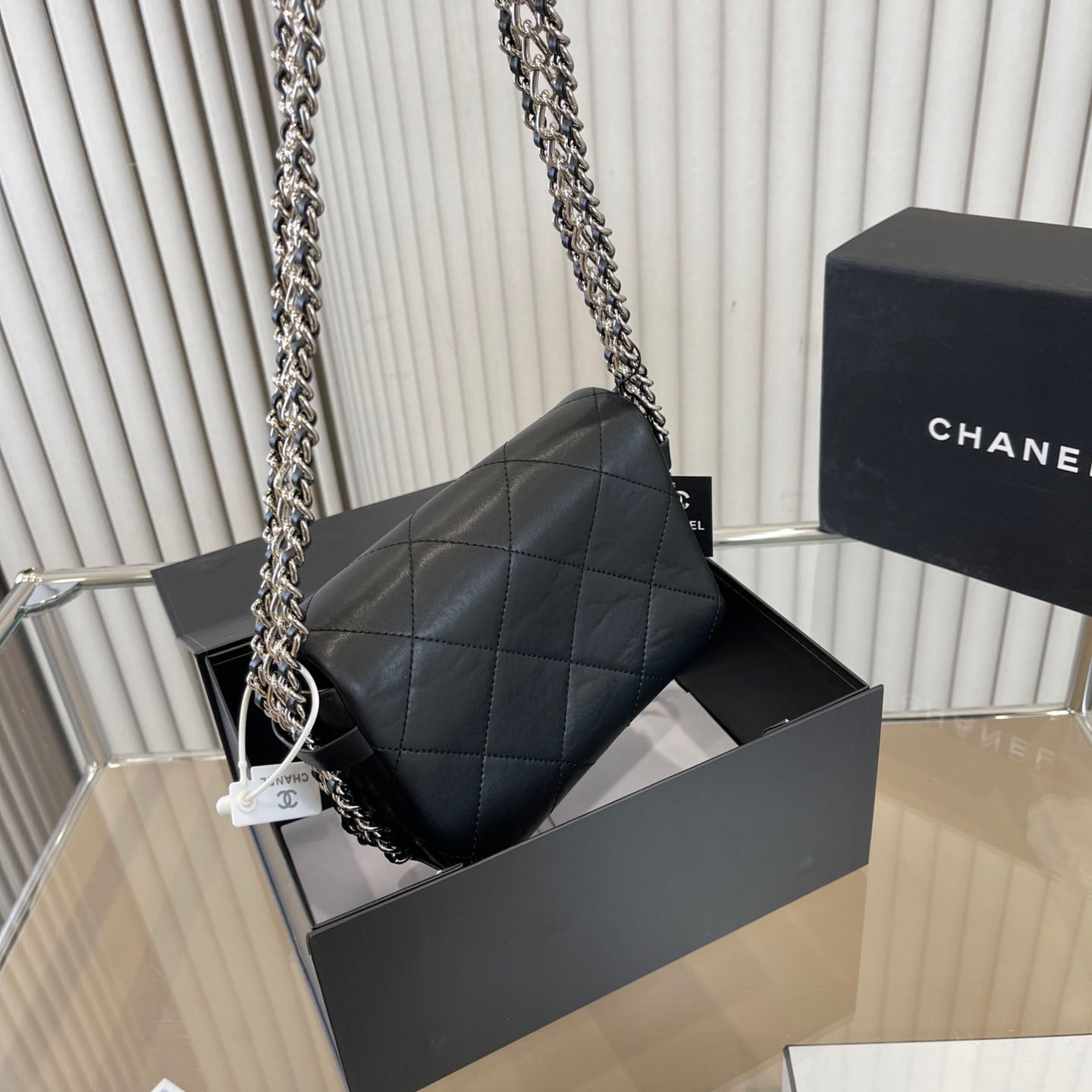 Black Luxury Design Chain Bag WLFBG23021721