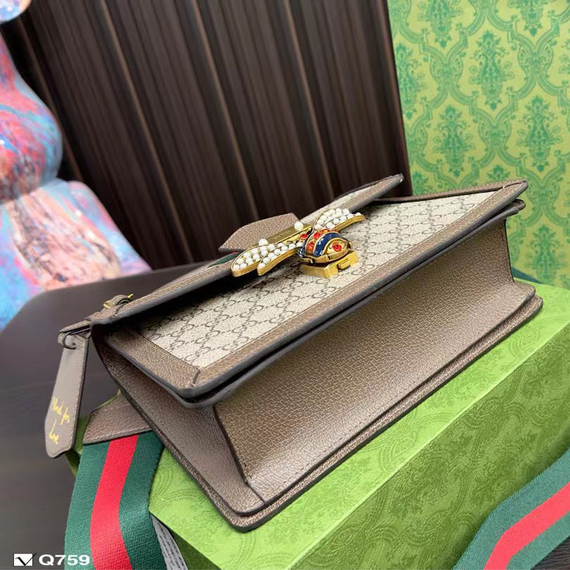 G Ophidia Fashion Retro Single Shoulder Crossbody Handbag KL0224060401