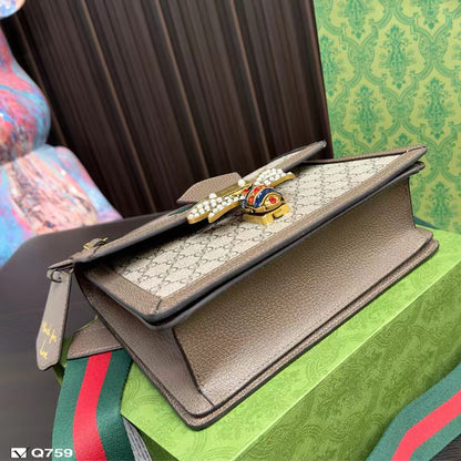 G Ophidia Fashion Retro Single Shoulder Crossbody Handbag KL0224060401