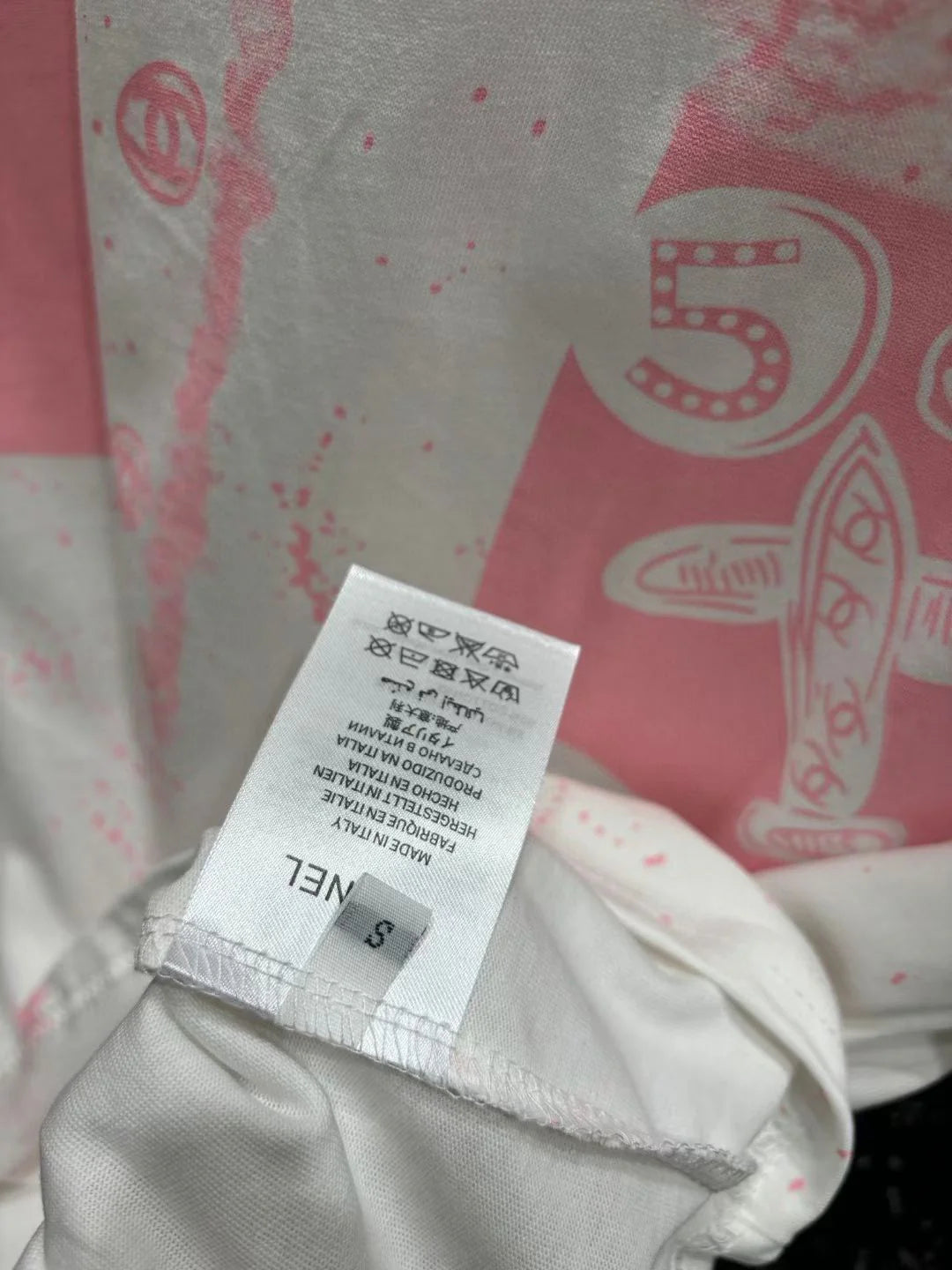 New Round Neck Color Long Letter Embroidery Short Sleeve 1024050912