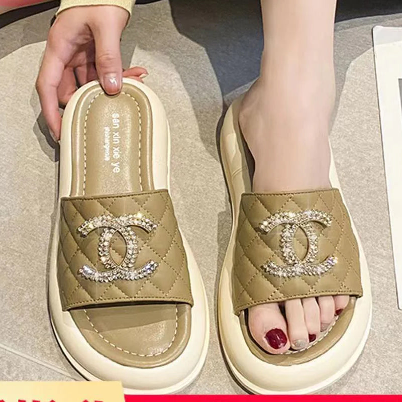 New Style Thick Sole Fashion Personalized Lazy Shoes 1024052113