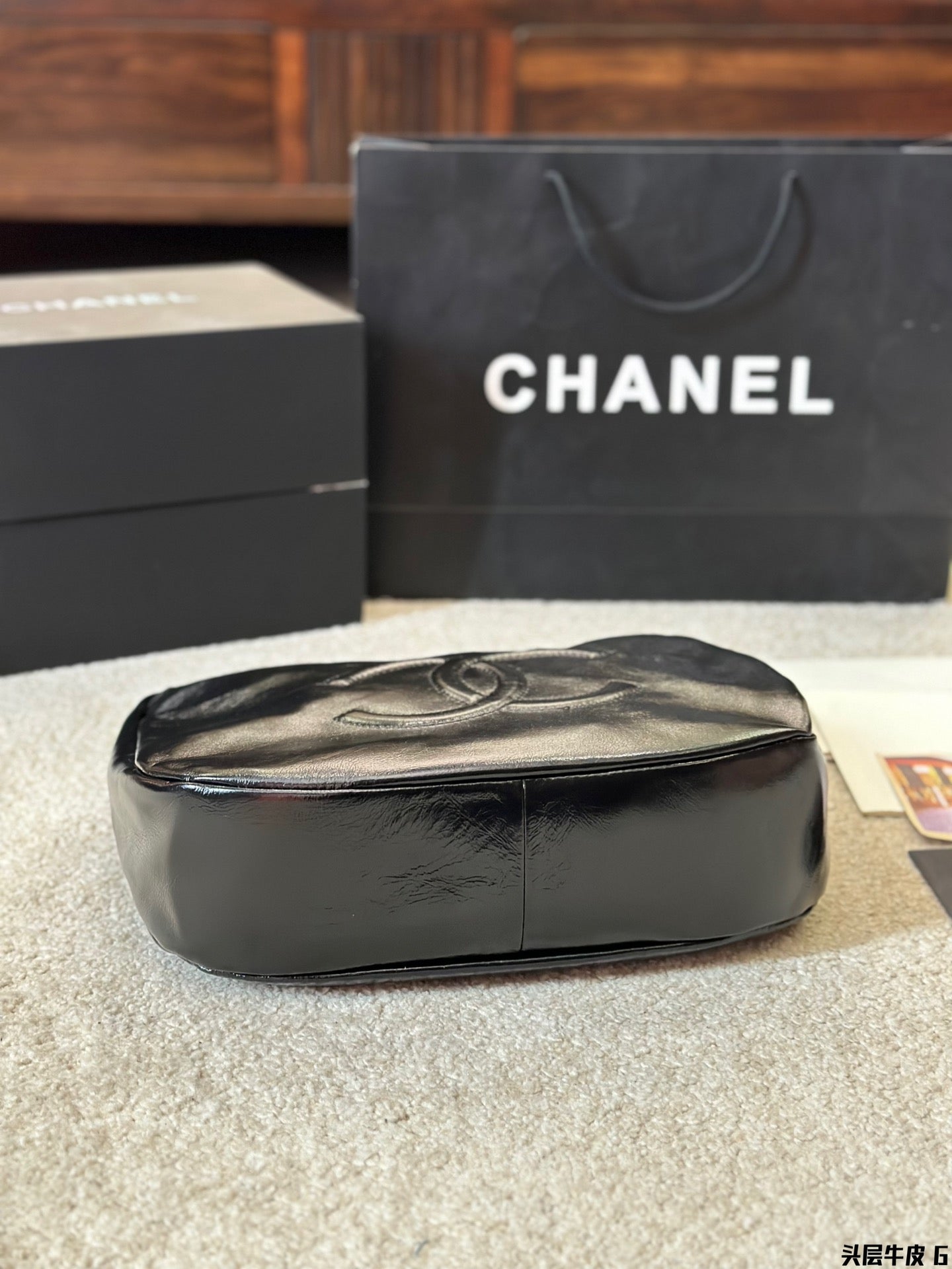 CNL Fashion Leather Underarm Bag 0724102301