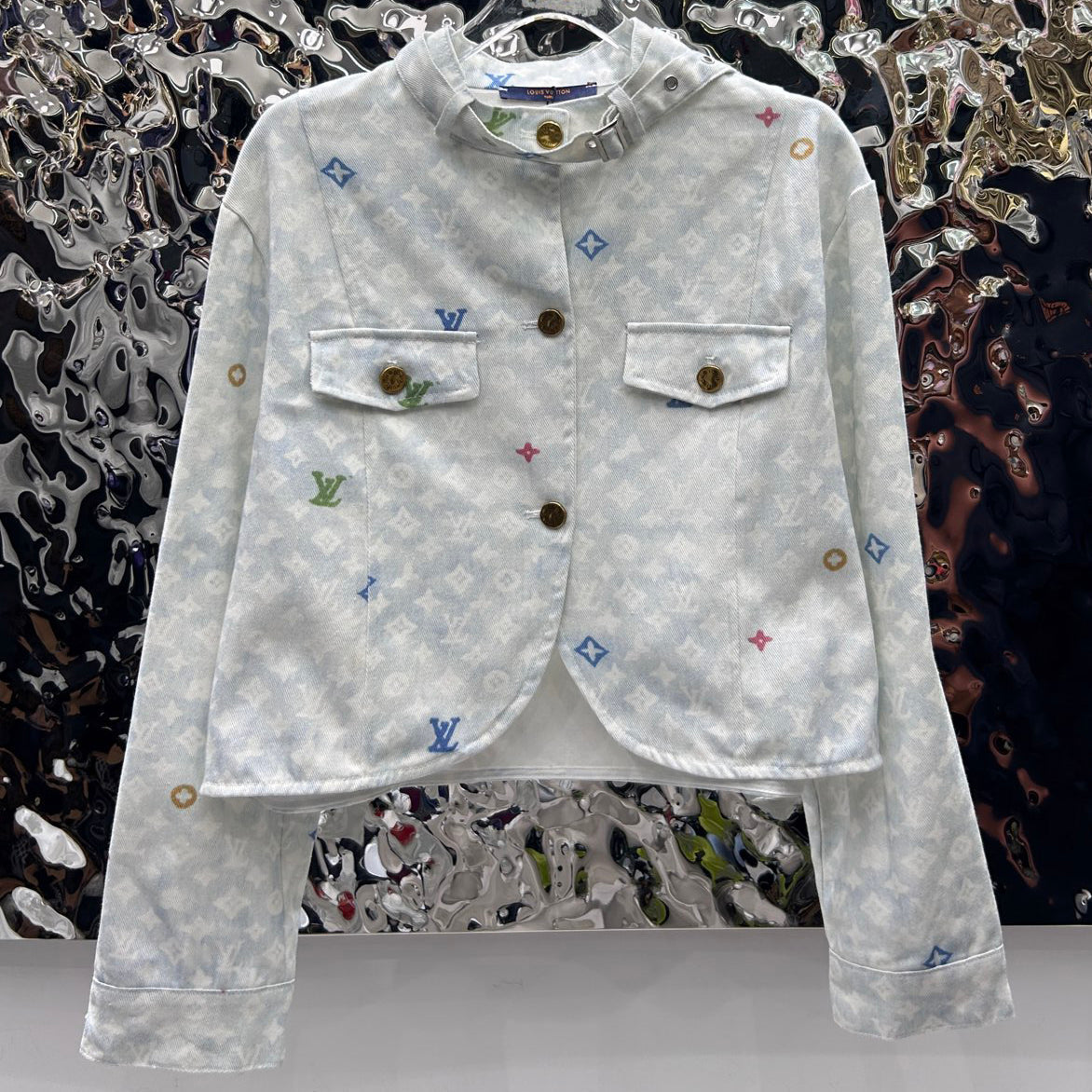 L Fashion Print Jacket 102509204
