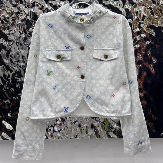 L Fashion Print Jacket 102509204