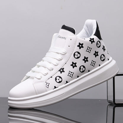 High-top men's height-increasing shoes 2025080104