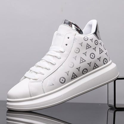 High-top men's height-increasing shoes 2025080104