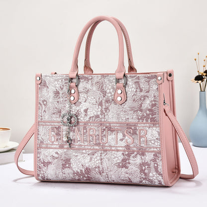 Chinese-style embroidered women's handbag 2025080809