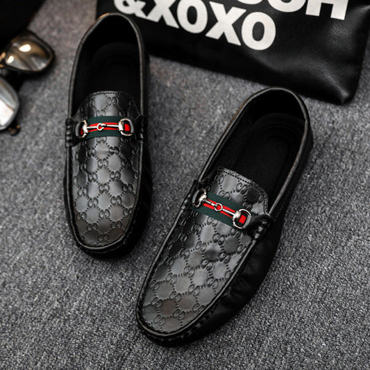 Doudou Shoes Men'S 2025 Spring Casual Leather Shoes 1025073106