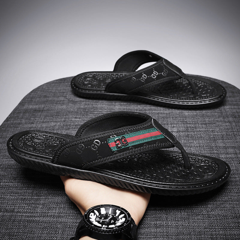 Summer outdoor flip-flops for men's sandals 2025080107