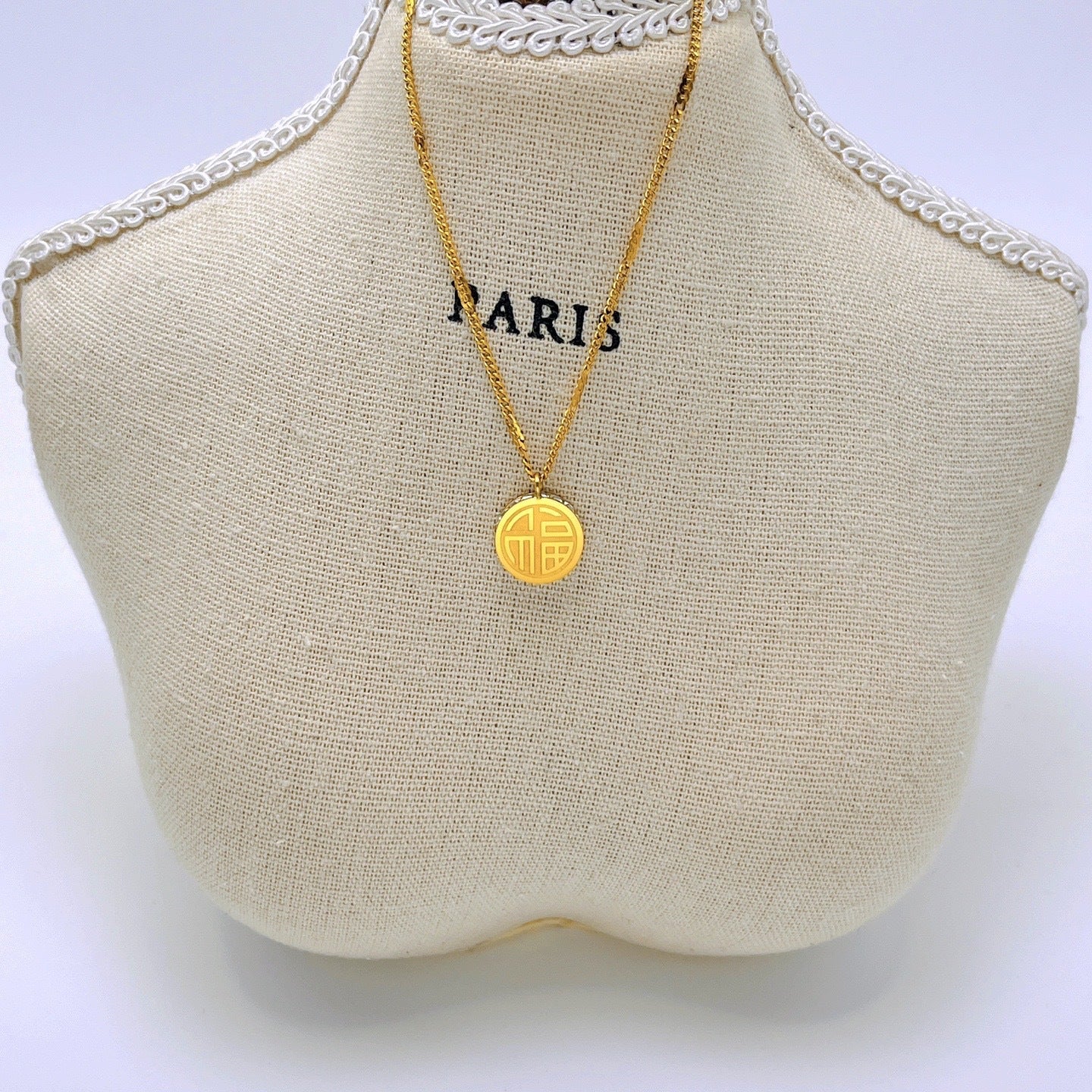 Titanium steel OSI necklace 2025081312