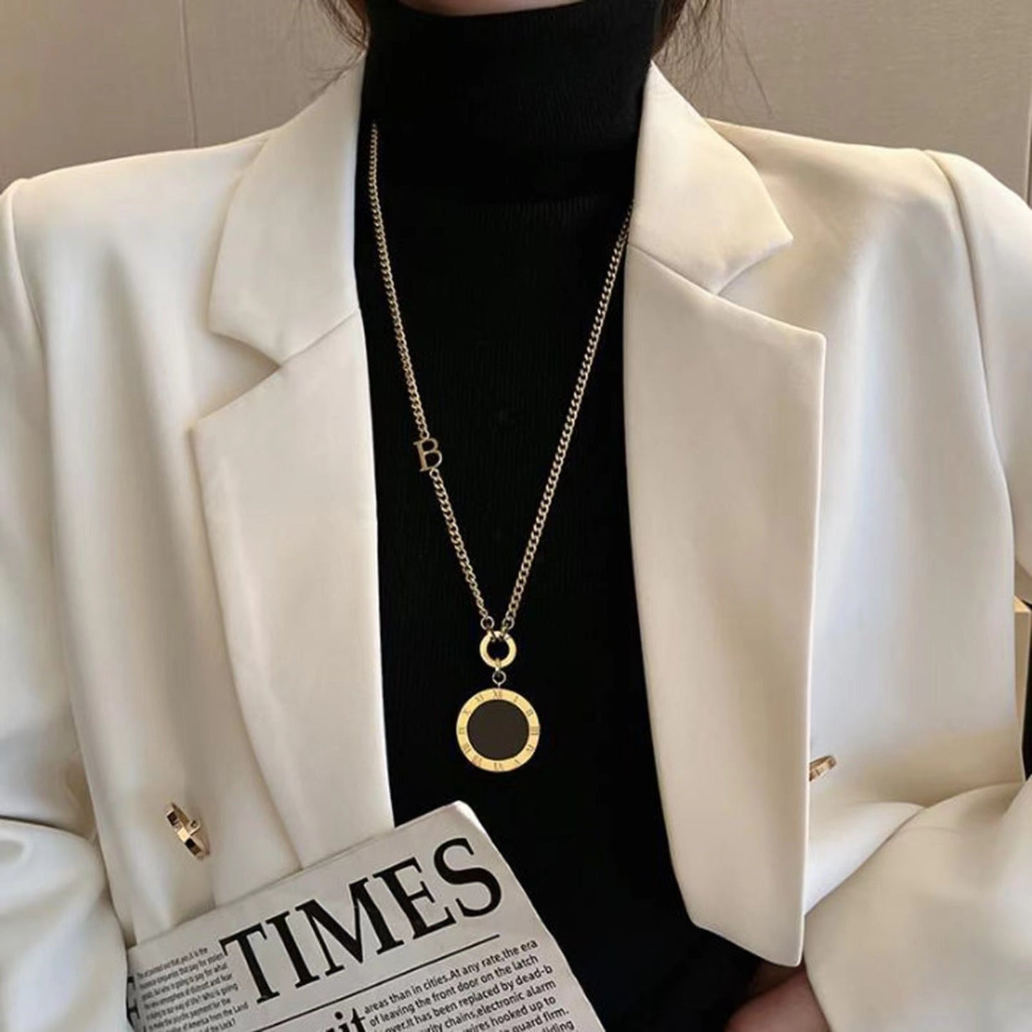 High-end sweater chain 2025081213