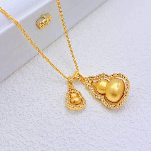 Rotatable double-lift stackable pendant necklace 2025081308