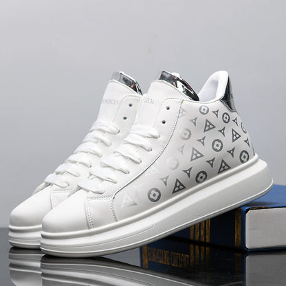 High-top men's height-increasing shoes 2025080104