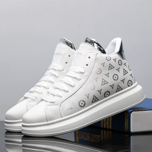 High-top men's height-increasing shoes 2025080104