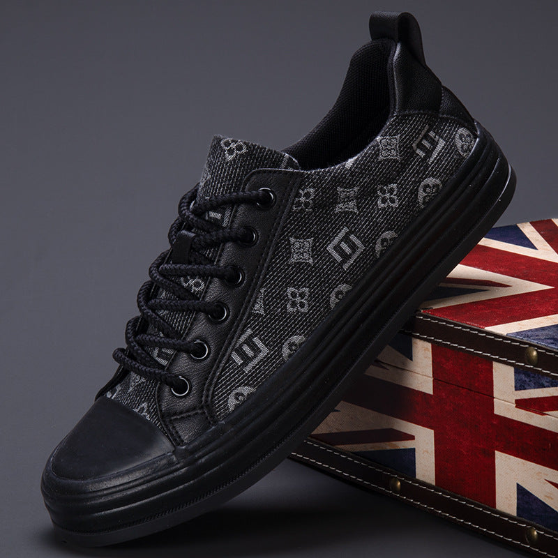 Skip Step Men'S Canvas Shoes Casual Shoes 2025080106