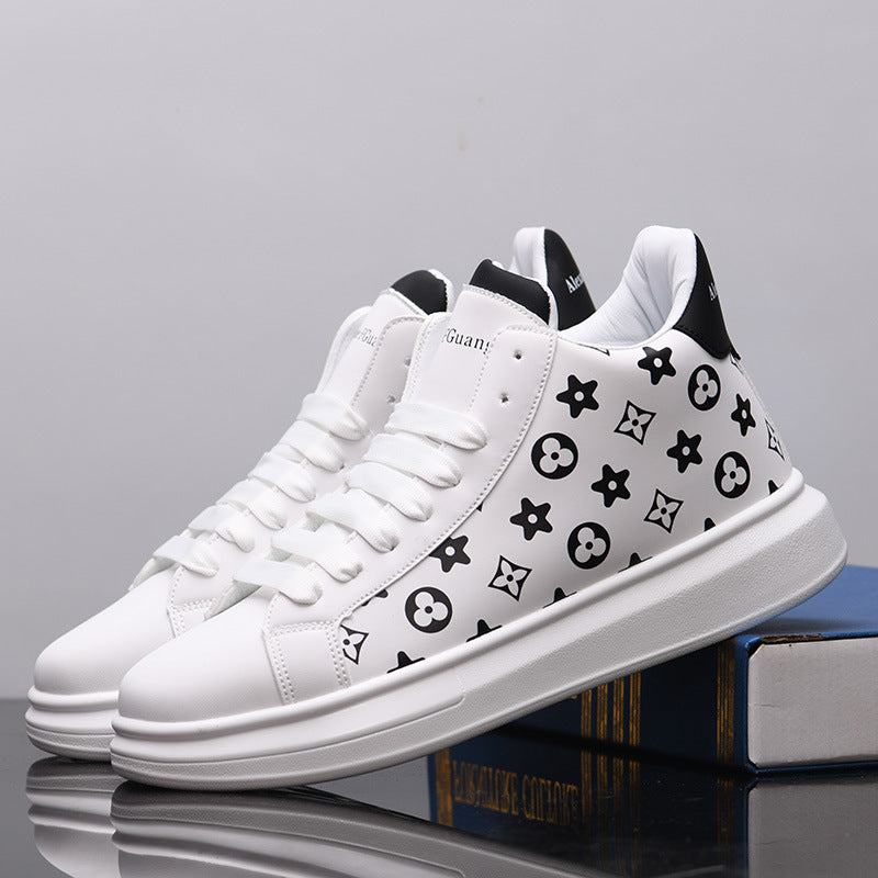 High-top men's height-increasing shoes 2025080104