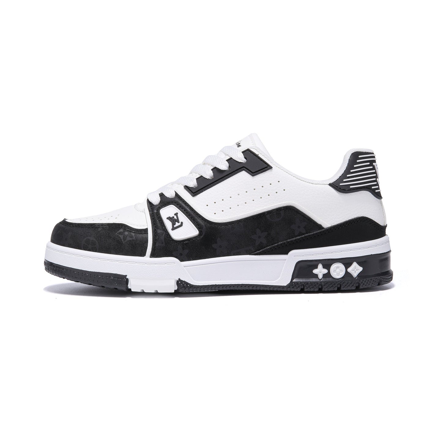 Summer black and white panda sports shoes 2025080701