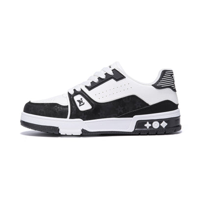 Summer black and white panda sports shoes 2025080701