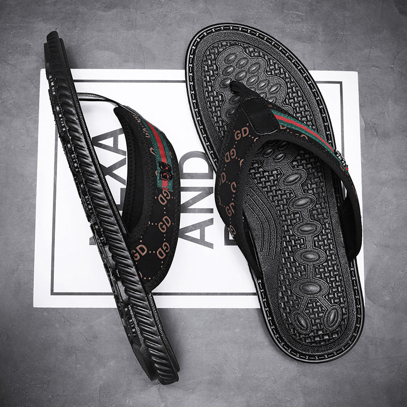 Summer outdoor flip-flops for men's sandals 2025080107