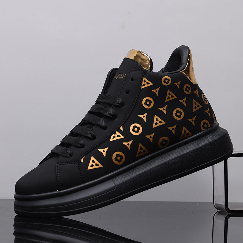 High-top men's height-increasing shoes 2025080104