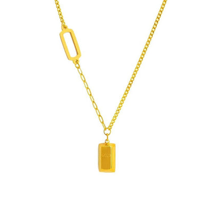 Titanium steel Chinese-style women's necklace 2025081108