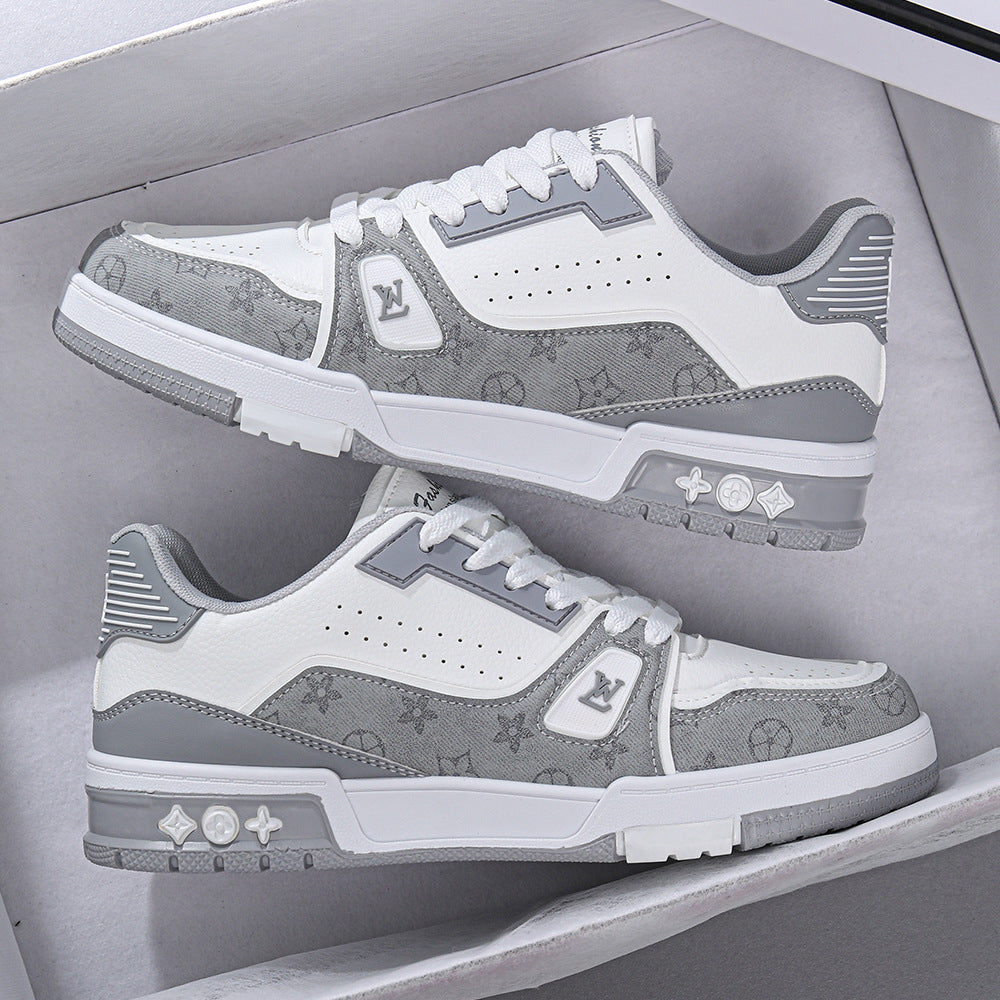 Summer black and white panda sports shoes 2025080701