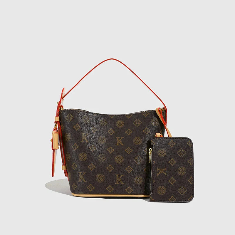 Classic leather women's crossbody bag 2025073123