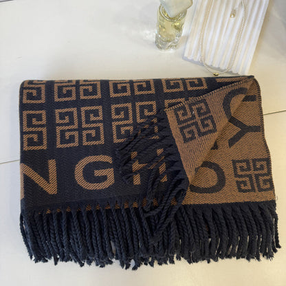 New cashmere scarf—versatile and warm 1025090803