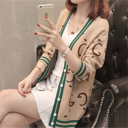 Classic Versatile Casual Knit Sweater 1025090304