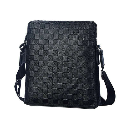 Mens Business Casual Embossed Shoulder Bag 1025090502