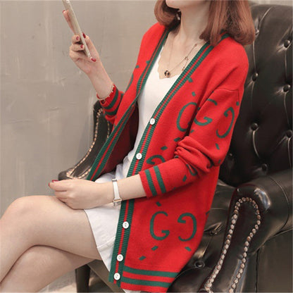 Classic Versatile Casual Knit Sweater 1025090304