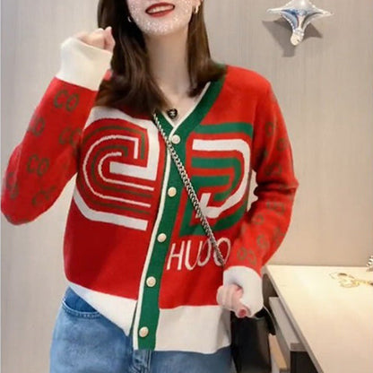 Classic Versatile Casual Knit Sweater 1025090305