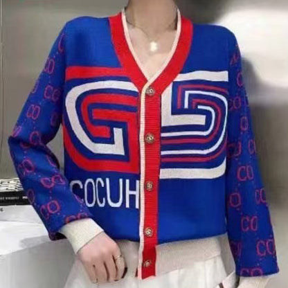 Classic Versatile Casual Knit Sweater 1025090305