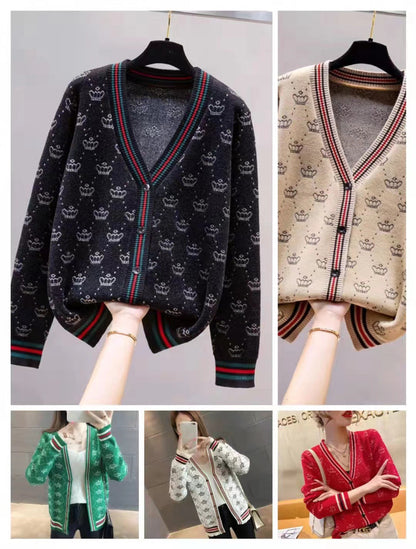 Classic Versatile Casual Knit Sweater 1025090303