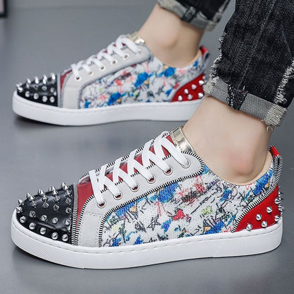 New Rivet Studded Men's Skate Shoes 1025073003