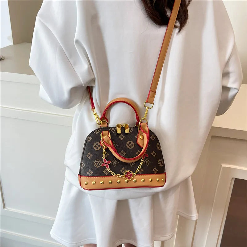 Luxury women's shell bag 2025073007