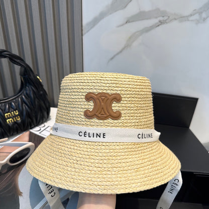CLE Raffia woven straw hat 0725070301
