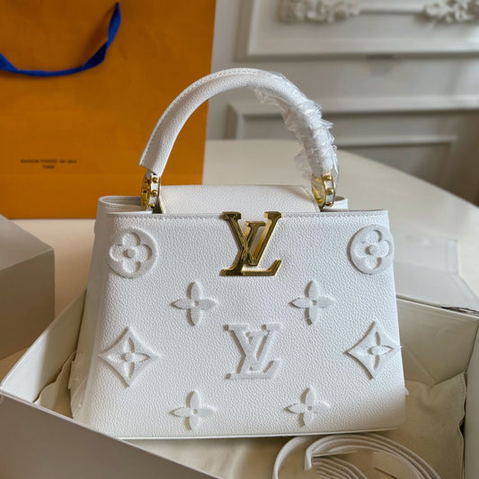 Lvv three-dimensional flocking handbag 0725092301