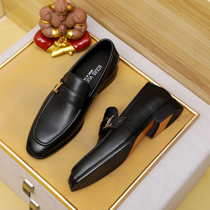 Men's new boutique business leather shoes 0725072802