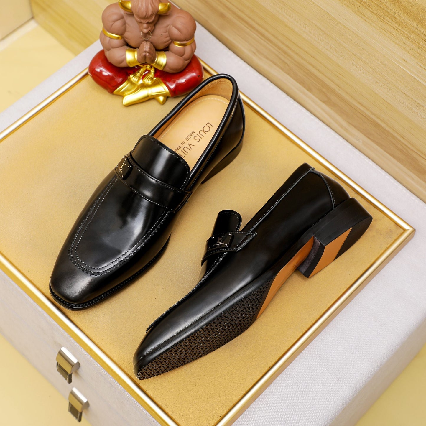 Men's new boutique business leather shoes 0725072801