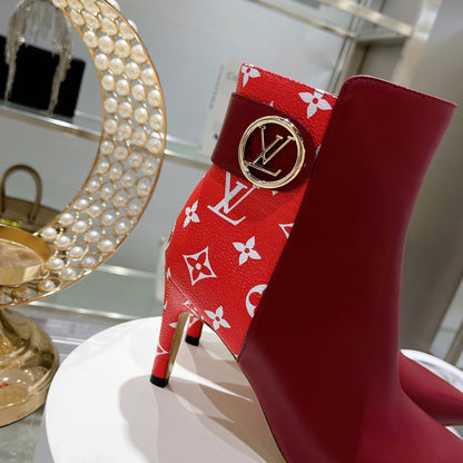 Lvv fashionable skinny ankle boots 0725090812