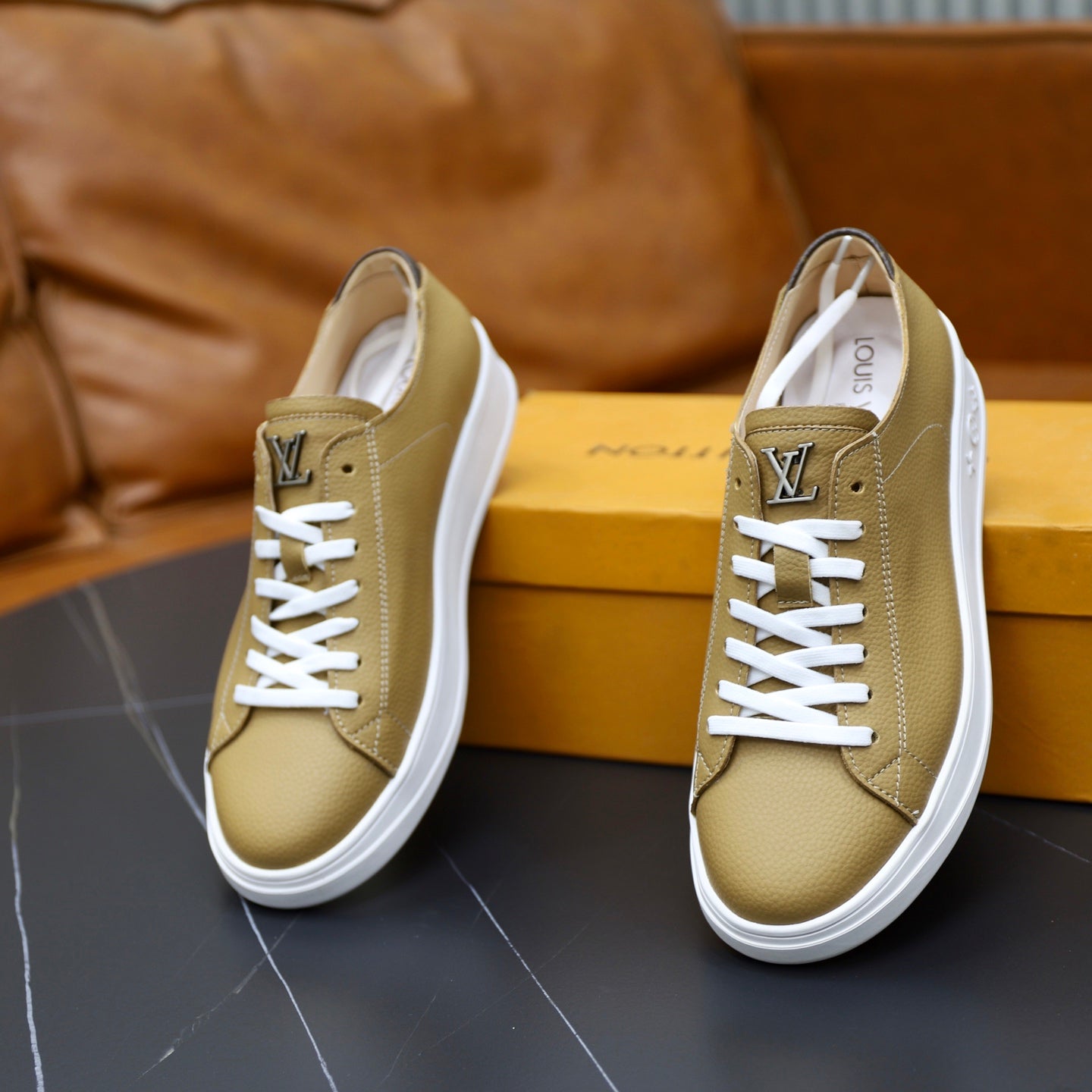 Lvv cowhide casual sports sneakers 0724091603