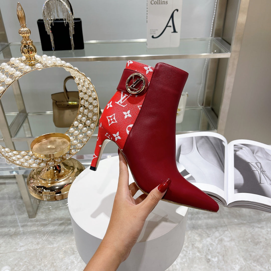 Lvv fashionable skinny ankle boots 0725090812